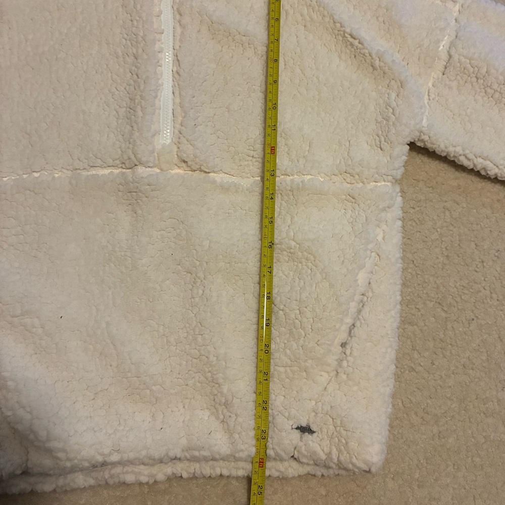 PrAna Cream Sherpa Hoodie - Picture 2 of 8